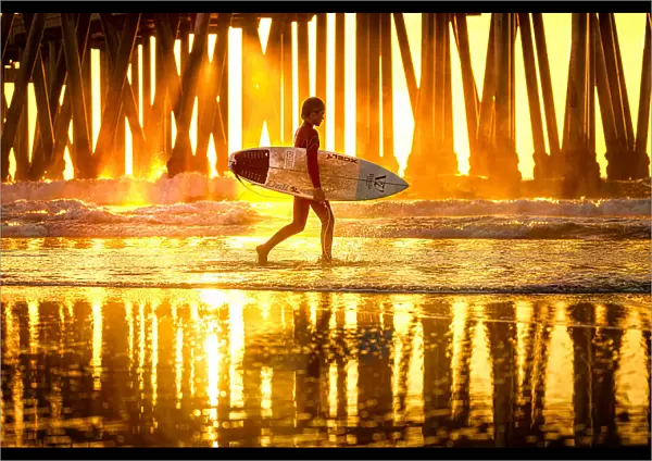 Sunset Surf Session