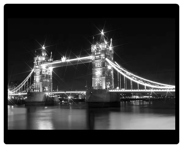 LONDON Tower Bridge at Night