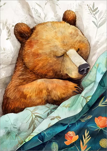 Sleepy Bear animal story