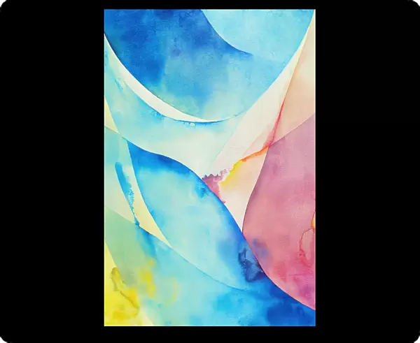 Nature Inspired Abstract Watercolor (Day 90)