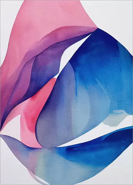 Nature Inspired Abstract Watercolor (Day 109)