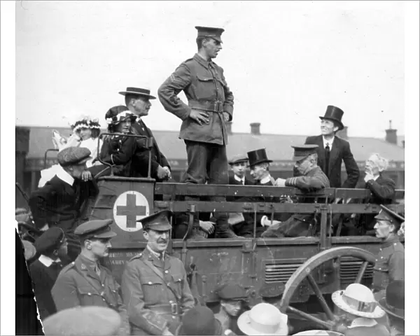 Corporal Fuller, V. C. Gren. GDS, most probably at 3rd Northern General Base Hospital, Broomhall, World War I