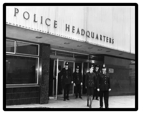 West Bar Police Station, Sheffield, 1972