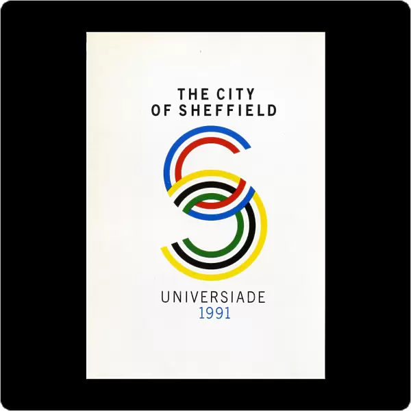 Cover of The City of Sheffield Universiade 1991 [bid to the British Student Sports Federation to host the World Student Games], c. 1986