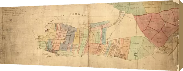 A Map of all the lands to the eastward of Attercliff Green and of the Road leading to Darnall as far as to Attercliff and Darnall Commons, 1788