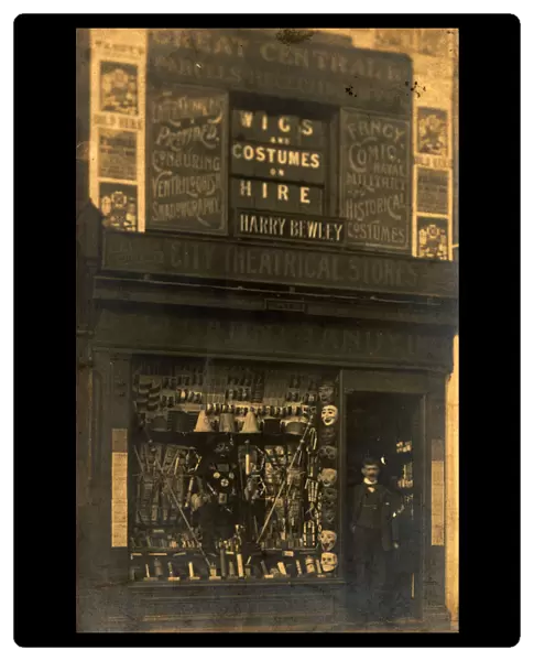 Harry Bewleys City Theatrical Stores, The Moor, Sheffield, c. 1925