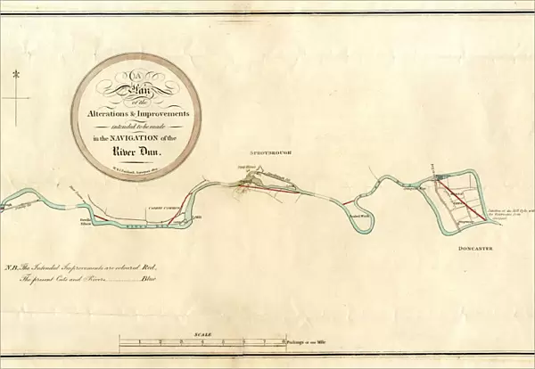 River Don, between Mexborough and Doncaster, 1803