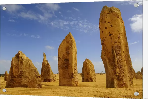 Limestone formations in the Pinnacles desert, Nambung National Park, Western Australia