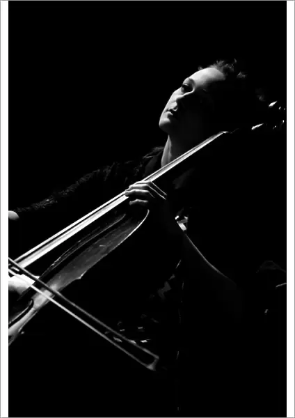 Cellist Zosia Jagodzinska, 2017. Artist: Alan John Ainsworth