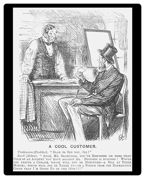 A Cool Customer. (1871?)