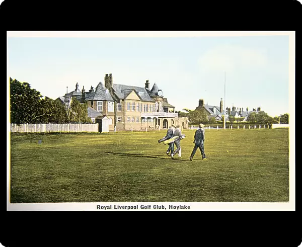 Royal Liverpool golf club, Hoylake, c1910