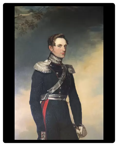 Portrait of the Grand Duke Nicholas Pavlovich, 1820s. Artist: George Dawe