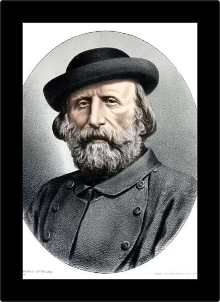 Guiseppe Garibaldi, Italian patriot, 1880