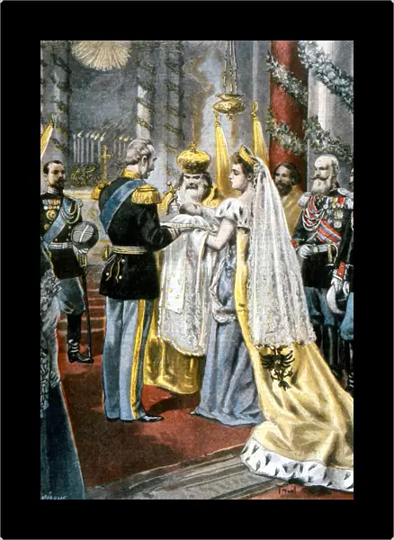 Baptism of the Grand Duchess Tatiana, daughter of Nicholas II of Russia, 1897