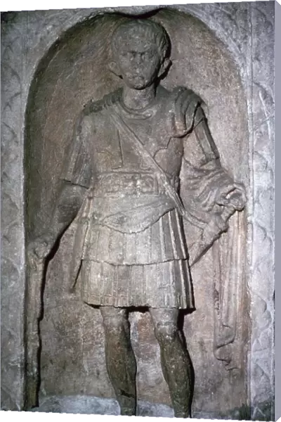 The Roman tombstone of Marcus Favonius Facilis, 1st century BC