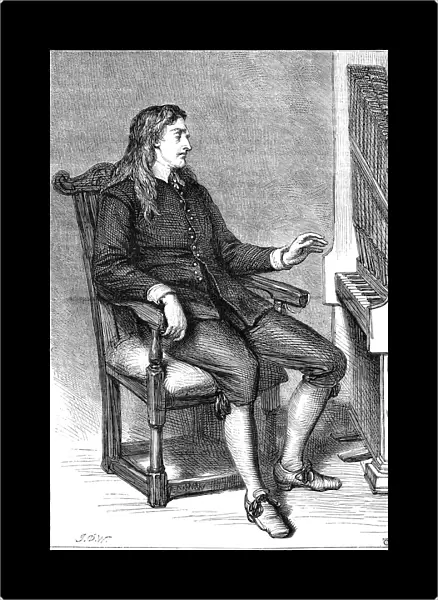 John Milton (1608-1674), English poet, 1870