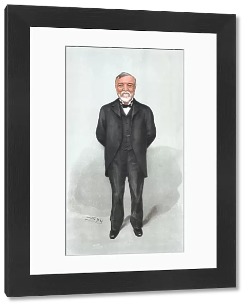 Andrew Carnegie, Scottish-born American philanthropist and industrialist, 1903. Artist: Spy