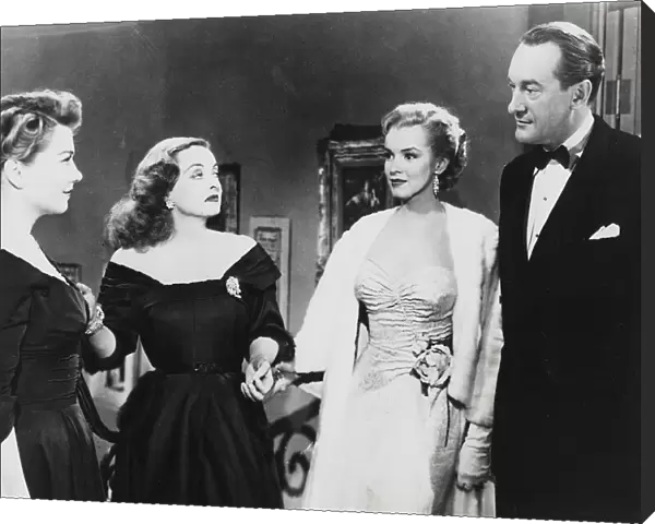 Scene from All About Eve, Twentieth Century Fox film, 1950. Artist: Joseph L Mankiewicz