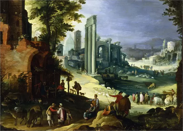 View of Rome, c1574-1626. Artist: Paul Bril