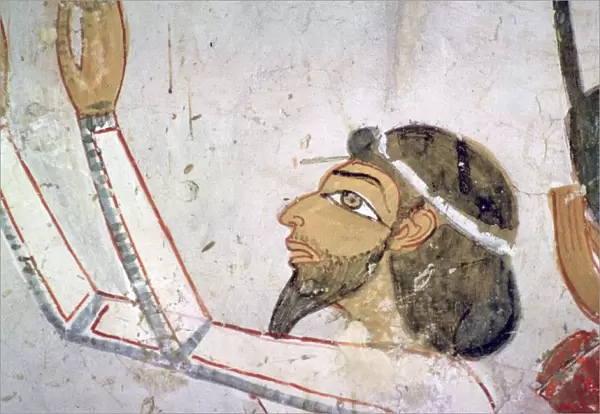 Egyptian wall-painting of a semitic envoy