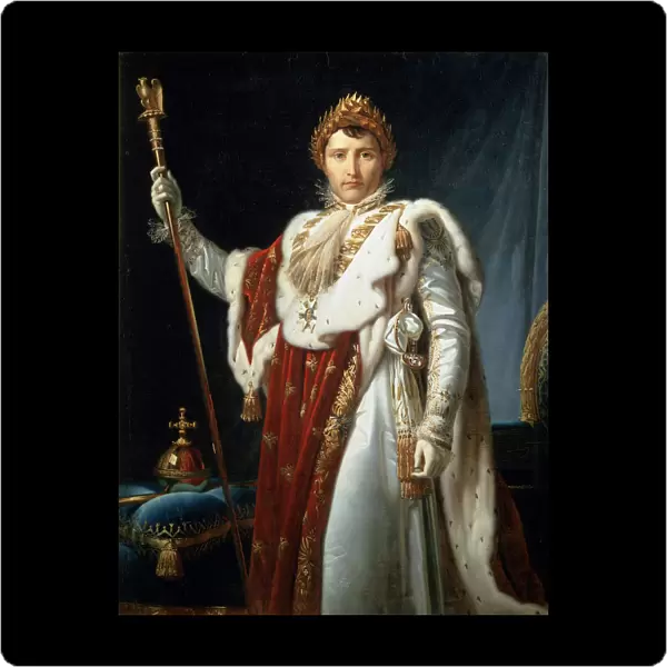 Portrait of Emperor Napoleon I Bonaparte, c1804. Artist: Francois Pascal Simon Gerard