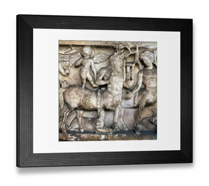 Framed Print : Roman Centaur in Bacchic Procession Print Framed Print : Roman Centaur in Bacchic Procession Print