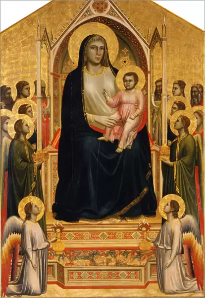 The Ognissanti Madonna, ca 1310. Artist: Giotto di Bondone (1266-1377)
