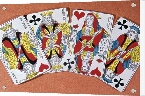 French playing cards, 19th century