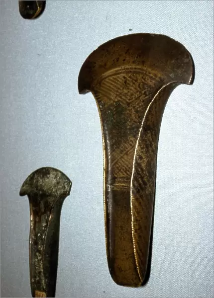 Bronze Flanged Axe from a hoard at Arreton Down, Isle of Wight, c1600BC-1400BC