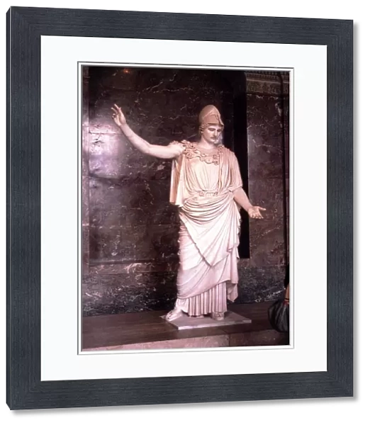 Athena, Roman copy of Greek sculpture, c1st century BC