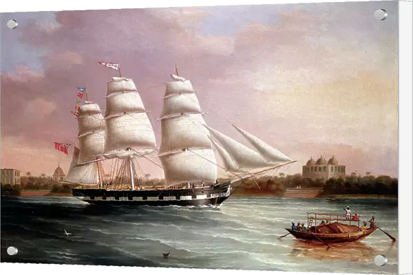 John Wood Approaching Bombay, c1850. Artist: Joseph Heard