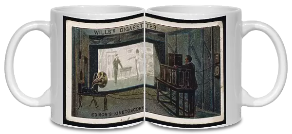 Thomas Alva Edisons kinetographic theatre, c1892