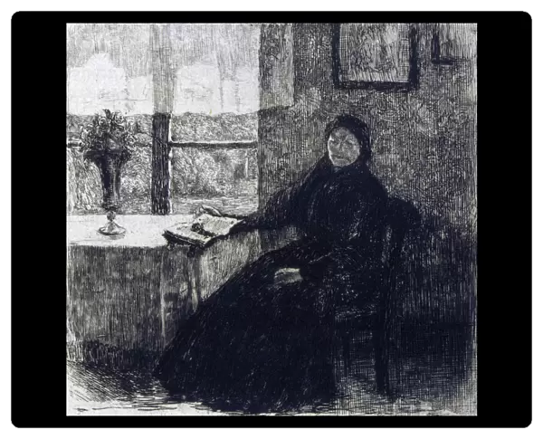 Grandmother, 1909. Artist: Alexandre Lunois