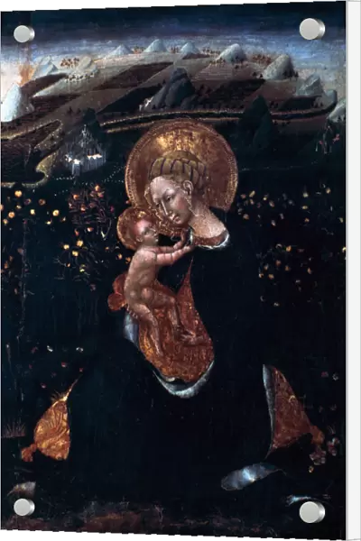 Virgin of Humility, 15th century. Artist: Giovanni di Paolo
