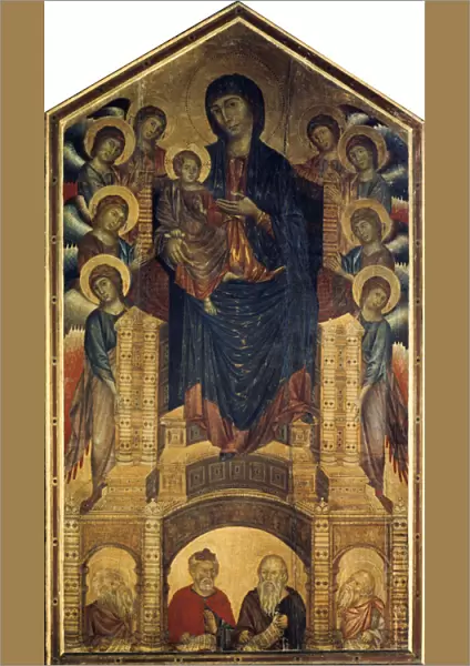 The Madonna in Majesty (Maesta), 1285-1286. Artist: Cimabue