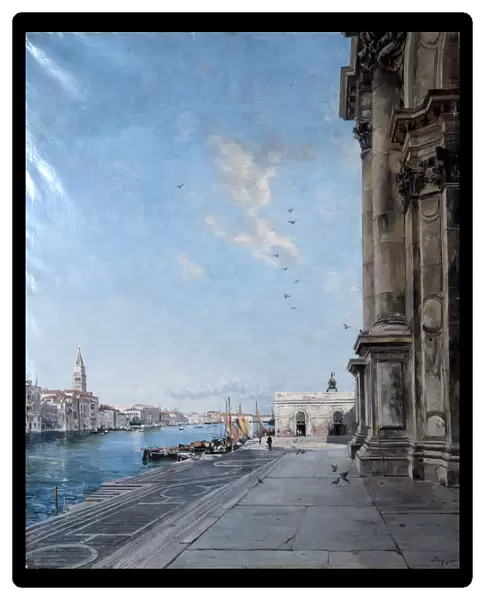 View from the Church of Madonna della Salute, 1892. Artist: Emmanuel Lansyer
