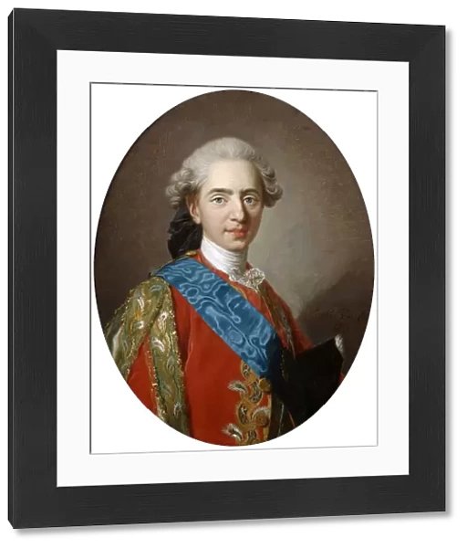 The Duc de Berry, later King Louis XVI, aged 15, c1769. Artist: Louis Michel van Loo