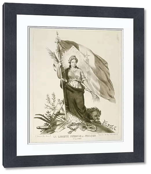 Liberty, Patron of the French, 1870