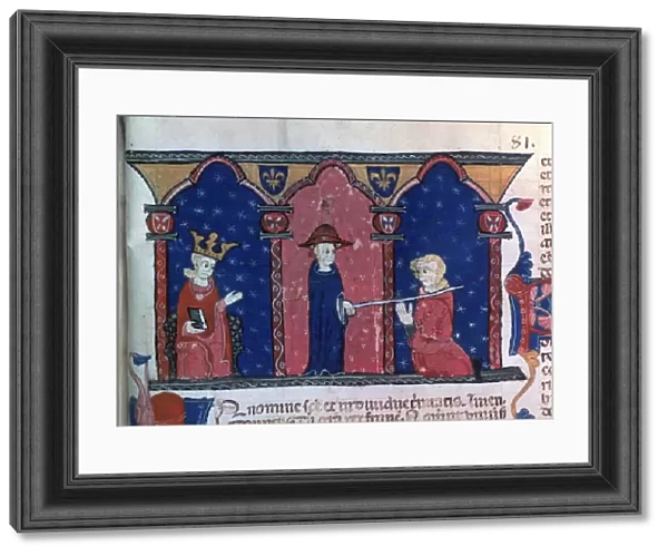 Raymond VII receives absolution, (c1296)