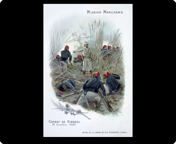 The Marchand expedition: fighting at Kimbedi, Congo, 19 October 1896
