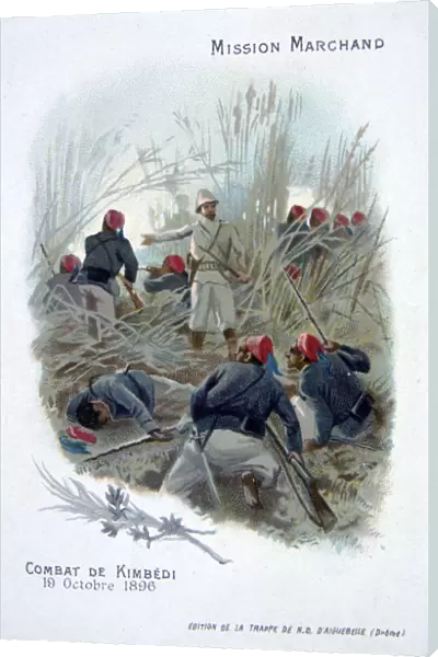 The Marchand expedition: fighting at Kimbedi, Congo, 19 October 1896