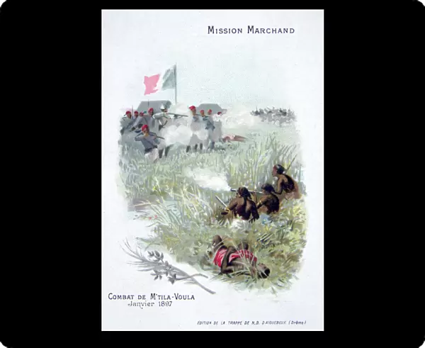 The Marchand expedition: fighting at M tila Voula, January 1897