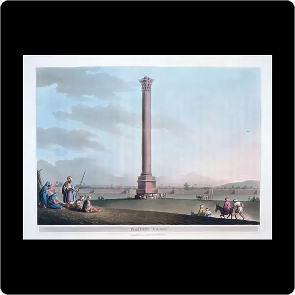 Pompeys Pillar, 1801. Artist: Thomas Milton