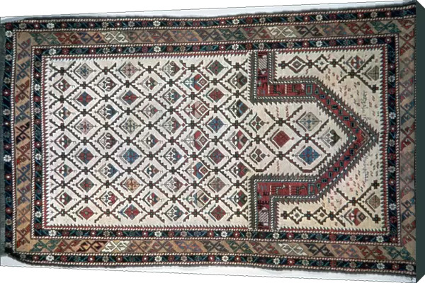 Prayer rug from Dagestan, Caucasus
