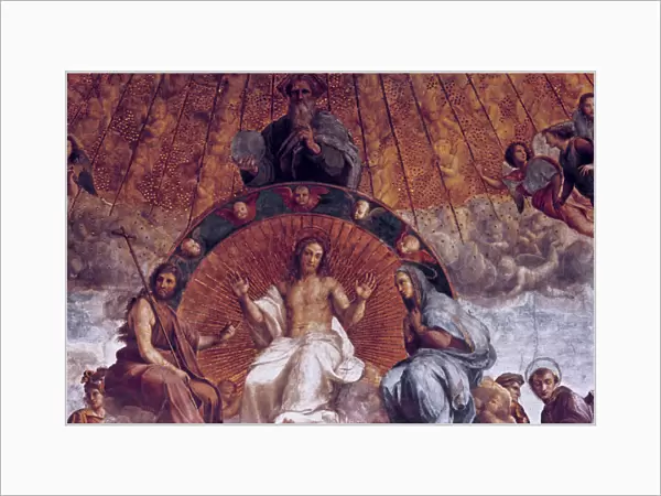 The Disputation on the Holy Sacrament, (detail), 1508-1509. Artist: Raphael