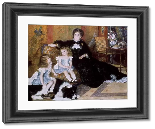 Madame Georges Charpentier and Her Children, 1878 Artist: Pierre-Auguste Renoir