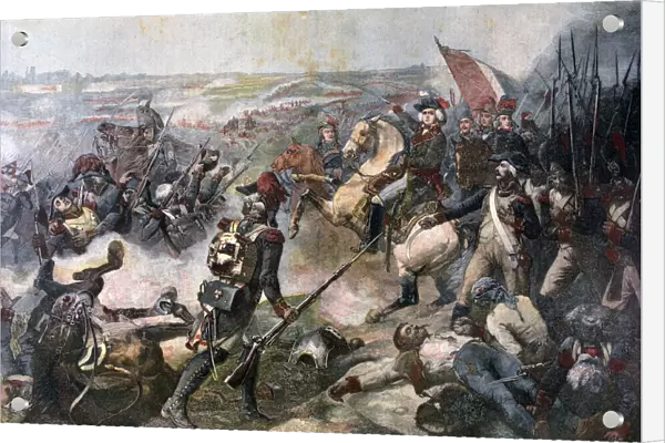 Battle of Fleurus, 26th June 1794, (1892). Artist: Jean-Baptiste Mauzaisse