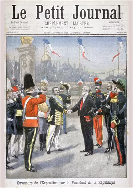 The Opening of the Universal Exhibition by the President of the Republic, Paris, 1900