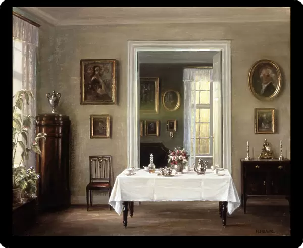 The Interior, c1900-1940. Artist: Hans Hilsoe