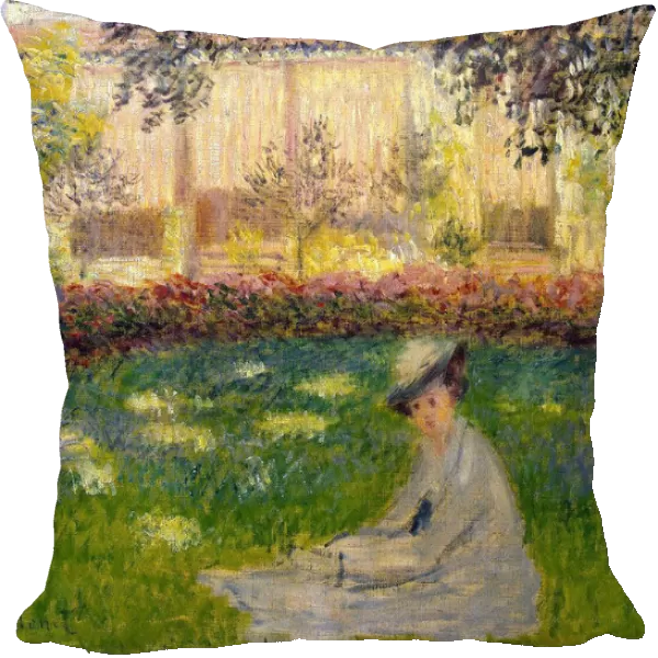 Woman in a Garden, 1876. Artist: Claude Monet
